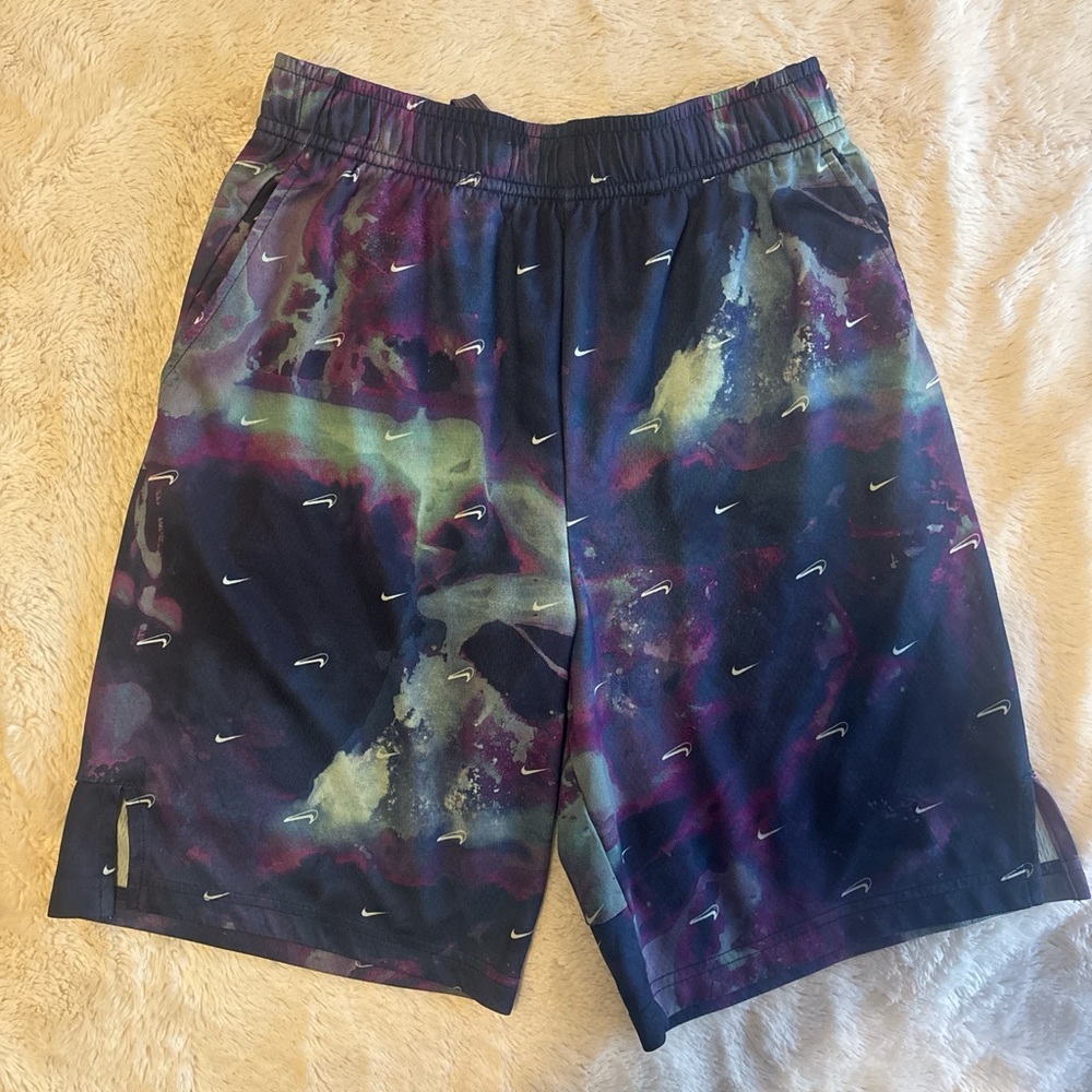 Boys short Lot - 2 pair of Nike youth large and 1 Adidas youth Medium.